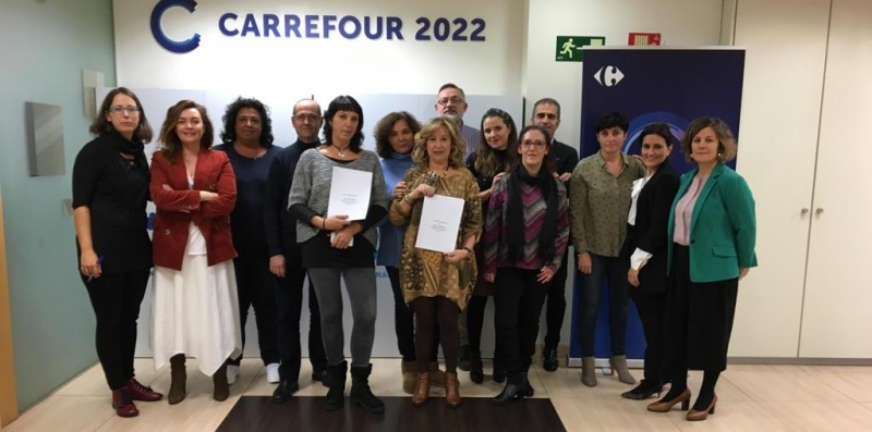 UGT firma los planes de Igualdad de Hipermercados Carrefour y Grupo Champion